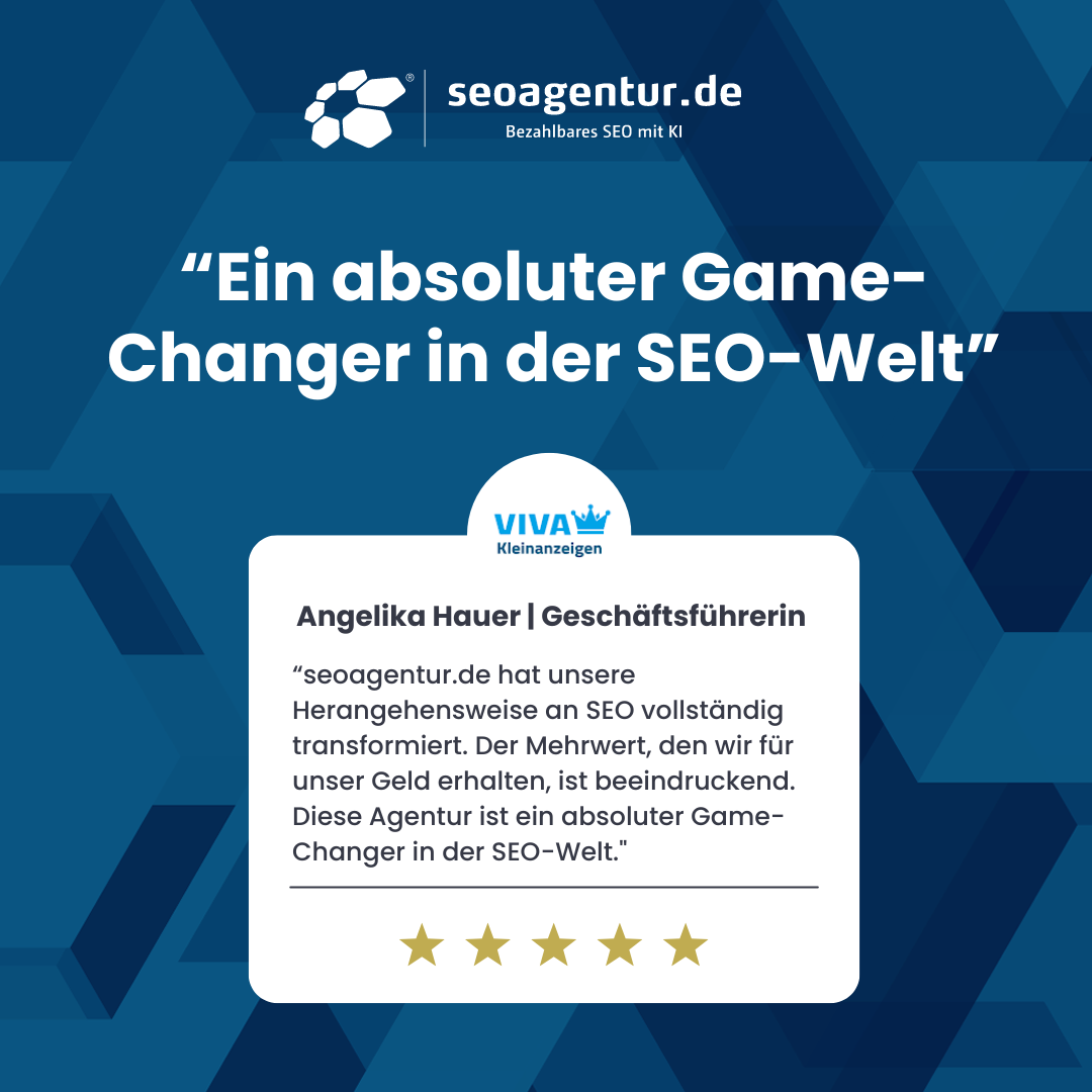 SEO Agentur Kundenstimme