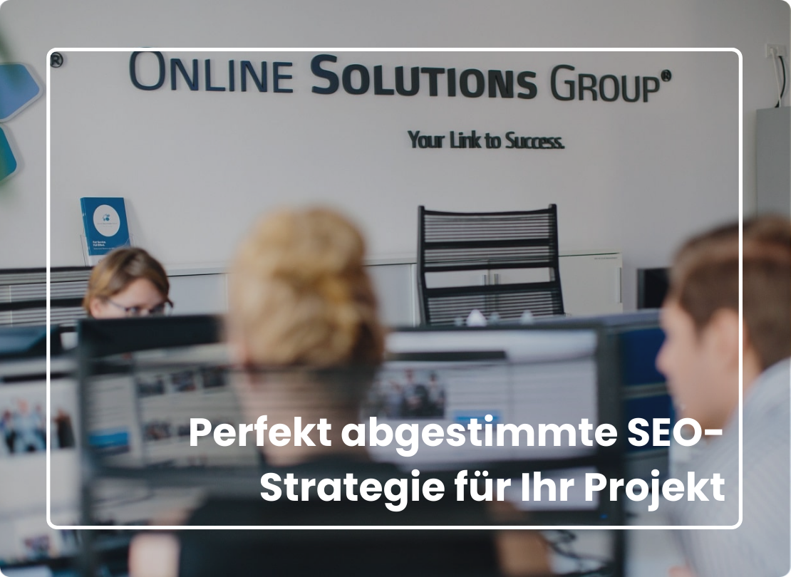 Individuelle Strategie für Ihr SEO